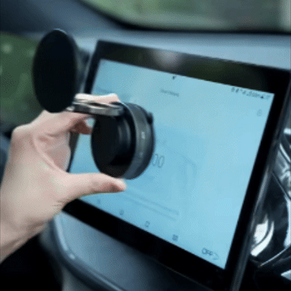 Soporte para Celular con Ventosa de Vacío + Cabeza Magnética N52 | Giro 360°, Plegable | Parabrisas, Espejo y Cocina