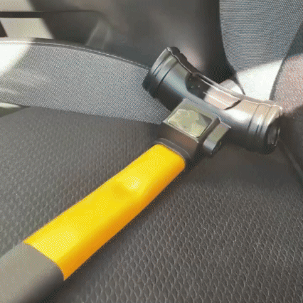 Bloqueo de Seguridad para Auto con Barra Tipo T | Antirrobo de Impacto Rápido y Potente