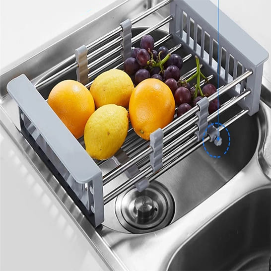 Escurridor Multifuncional PRO ¡Todo Seco y Limpio! 🍽️✨