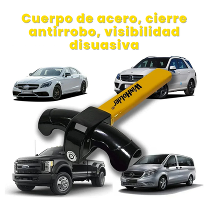 Bloqueo de Seguridad para Auto con Barra Tipo T | Antirrobo de Impacto Rápido y Potente
