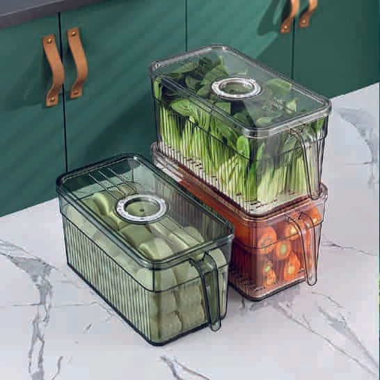 2X1 Cajas Organizadoras Multiusos para Refrigerador | Fresh Seal™