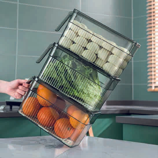 2X1 Cajas Organizadoras Multiusos para Refrigerador | Fresh Seal™