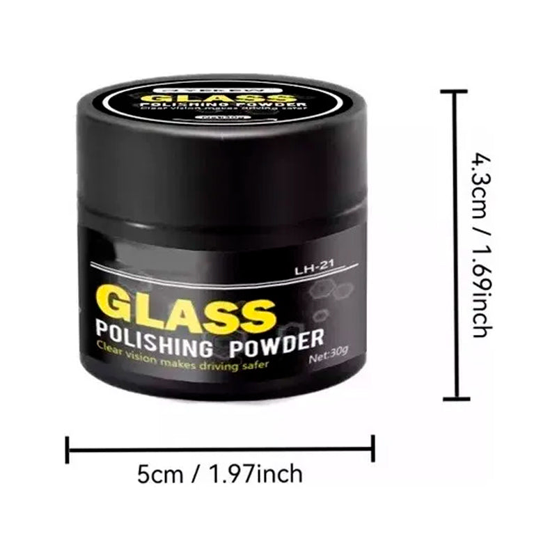 Polvo Pulidor de Ventanas para Vehiculo | Glass Polishing Powder™