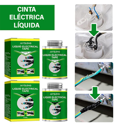Cinta Eléctrica Líquida PRO 4.2 oz – Aísla, sella y protege en segundos ⚡🔌