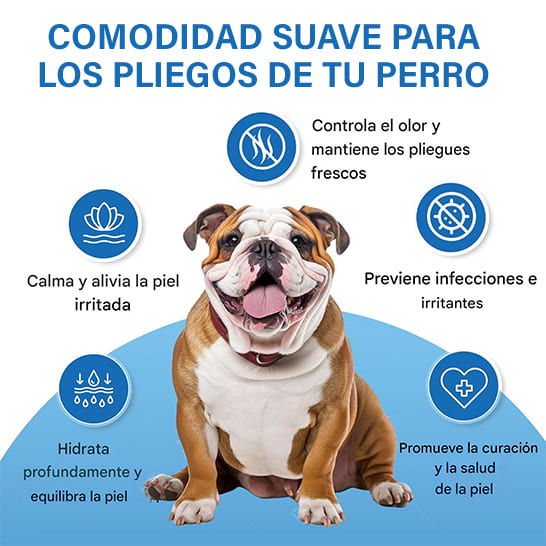 Crema para las arrugas de los perros: alivia, hidrata y protege cada pliegue 🐶