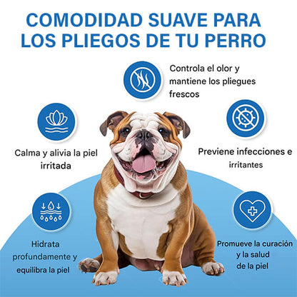 Crema para las arrugas de los perros: alivia, hidrata y protege cada pliegue 🐶