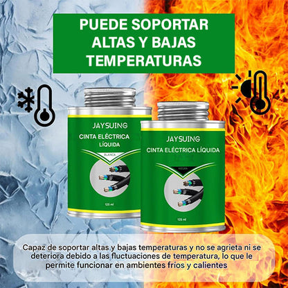 Cinta Eléctrica Líquida PRO 4.2 oz – Aísla, sella y protege en segundos ⚡🔌