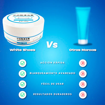 Crema limpiadora y blanqueadora de zapatillas - White Shoes™