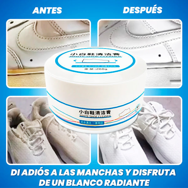 Crema limpiadora y blanqueadora de zapatillas - White Shoes™