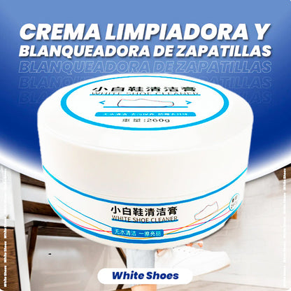 Crema limpiadora y blanqueadora de zapatillas - White Shoes™