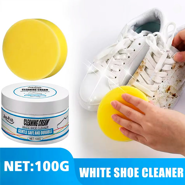 Crema limpiadora y blanqueadora de zapatillas - White Shoes™