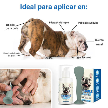 Crema para las arrugas de los perros: alivia, hidrata y protege cada pliegue 🐶