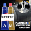 Pegamento AB metálico: une, sella y resiste hasta 200 °C 🌡️