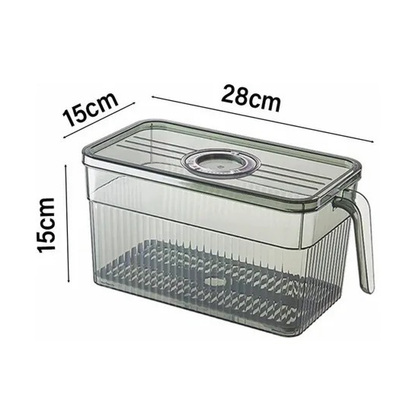 2X1 Cajas Organizadoras Multiusos para Refrigerador | Fresh Seal™