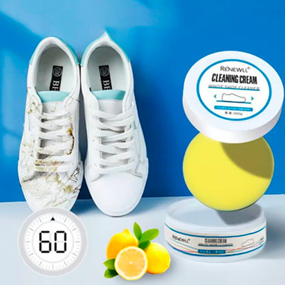 Crema limpiadora y blanqueadora de zapatillas - White Shoes™