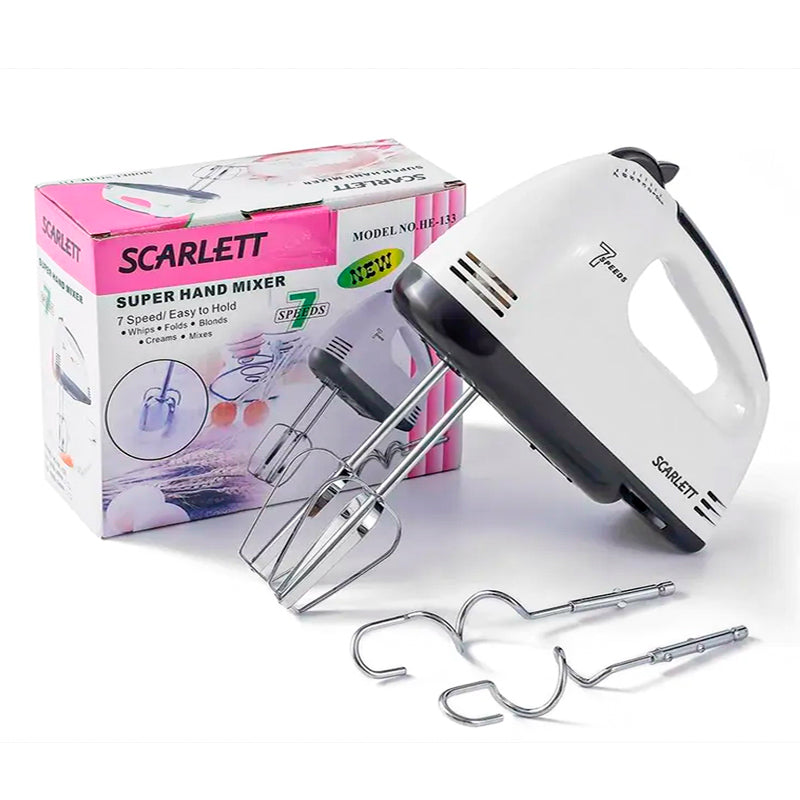 Batidora de Mano Scarlett | Potente, ligera y fácil de usar
