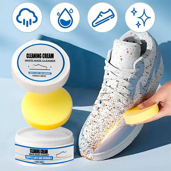 Crema limpiadora y blanqueadora de zapatillas - White Shoes™