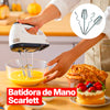Batidora de Mano Scarlett | Potente, ligera y fácil de usar